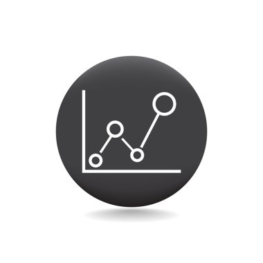 iş büyüyen grafik sunum simgesini