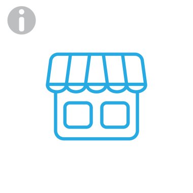 mağaza cephe simgesi