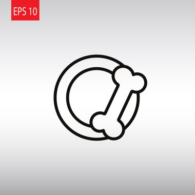 kase için gıda hayvan simgesi