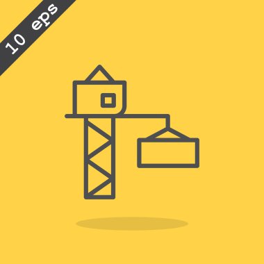 inşaat vinç simgesi