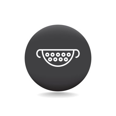 mutfak kevgir simgesi