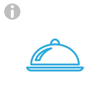 Restoran cloche simgesi