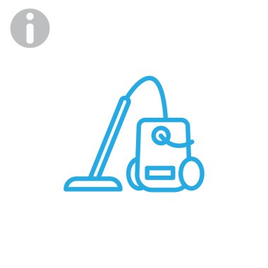 elektrik süpürgesi simgesi