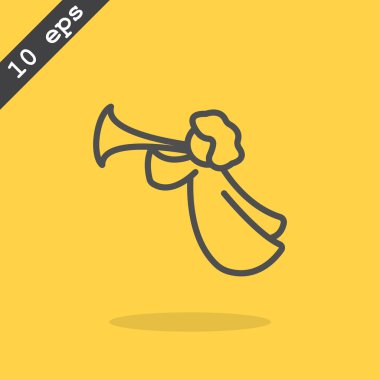 Noel meleği simgesi