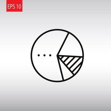 pasta grafiği simgesi