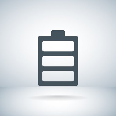 Pil, akümülatör simgesi 