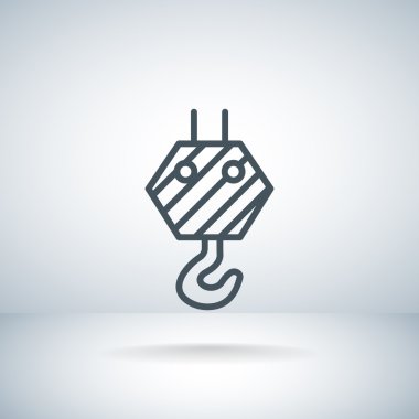 inşaat vinç simgesi