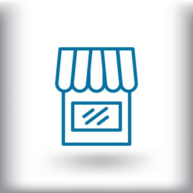 mağaza cephe simgesi