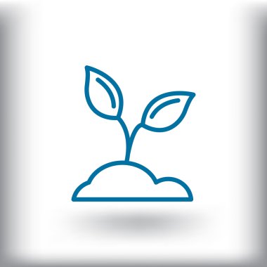 Botanik Filiz simgesi