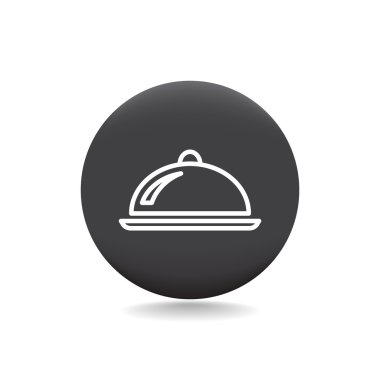 Restoran cloche simgesi