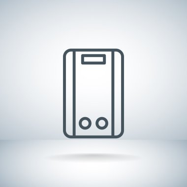 gaz su ısıtıcı simgesi