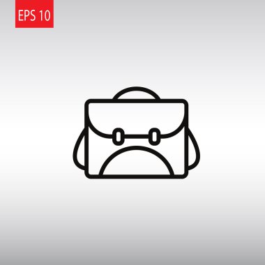 okul çantası simgesi