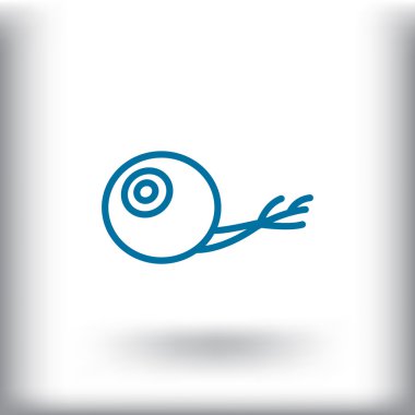 Anatomi göz simgesini