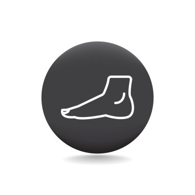 İnsan ayağı simgesi 