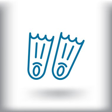 Yüzme palet simgesi