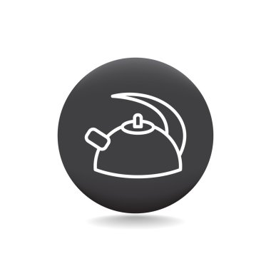 Çaydanlık, su ısıtıcısı simgesi