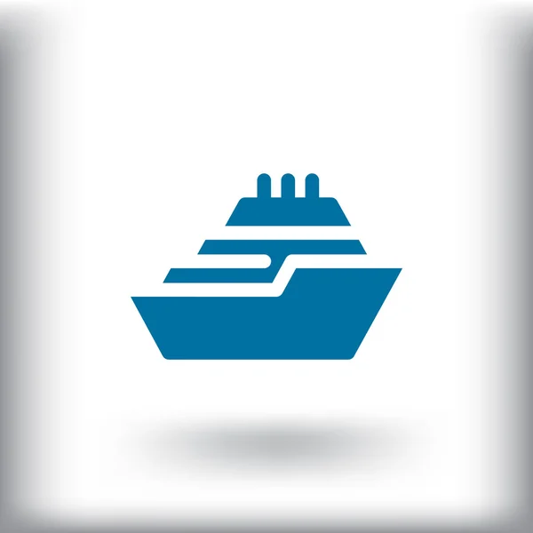 Icône de transport maritime — Image vectorielle