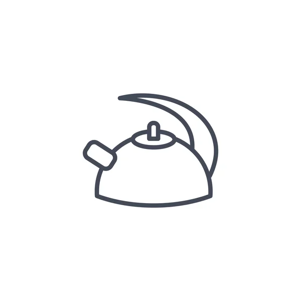 Çaydanlık, su ısıtıcısı, çay çaydanlık simgesi — Stok Vektör