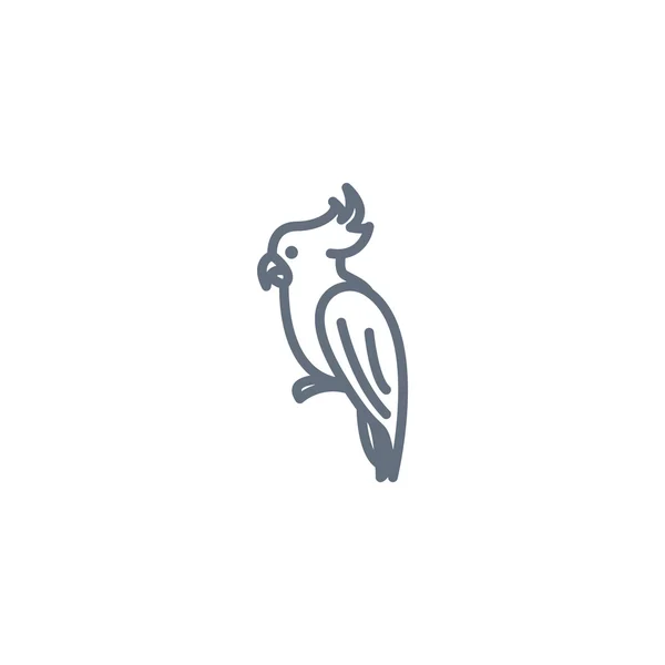 ไอคอนนกกระรอก — ภาพเวกเตอร์สต็อก