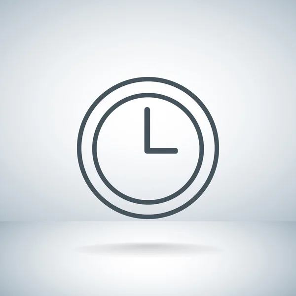 Reloj de tiempo icono — Vector de stock