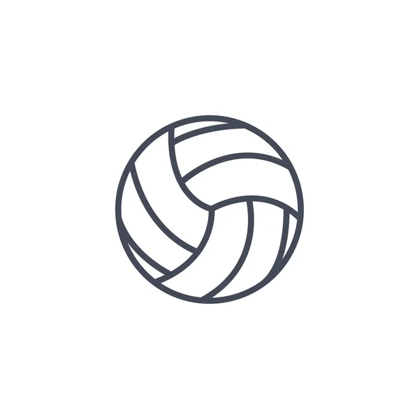 Volleyball-Ikone — Stockvektor