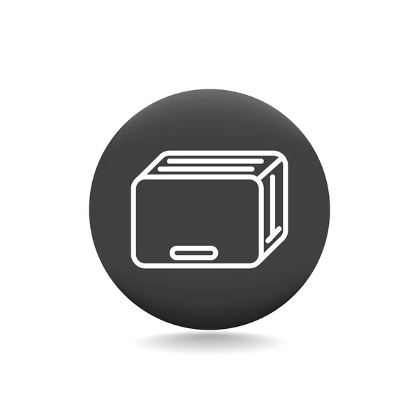 Kitchen toaster icon — Stock Vector