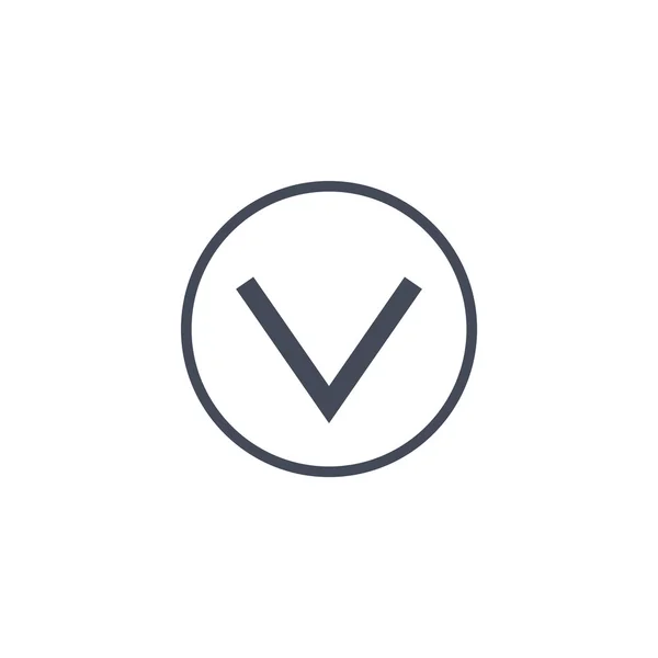 Nyíl pókháló ikon — Stock Vector