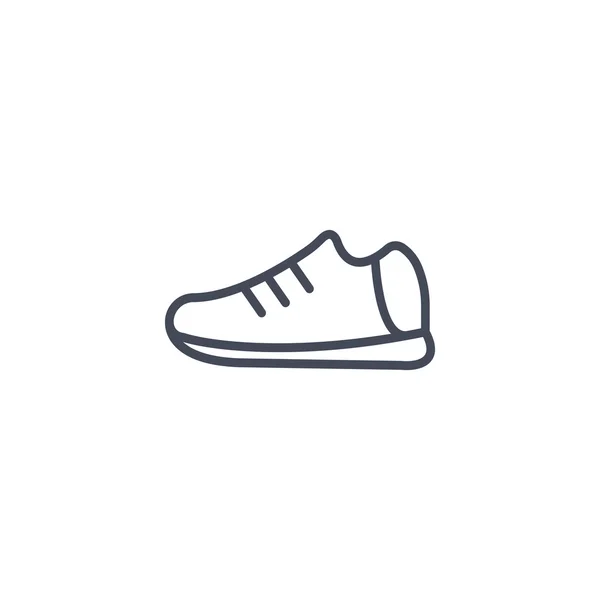 Zapatos icono web — Vector de stock