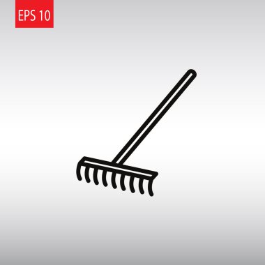 Tırmıklar aracı simgesini