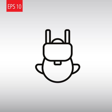 çanta turist web simgesi