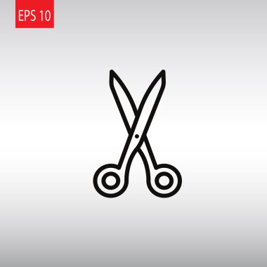 Makas şekil kutsal kişilerin resmi