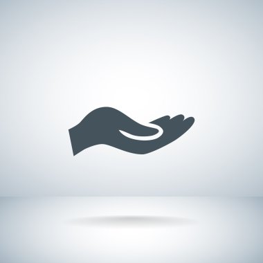 Sadaka web simgesi vermek.