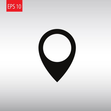 Harita iğne simgesi