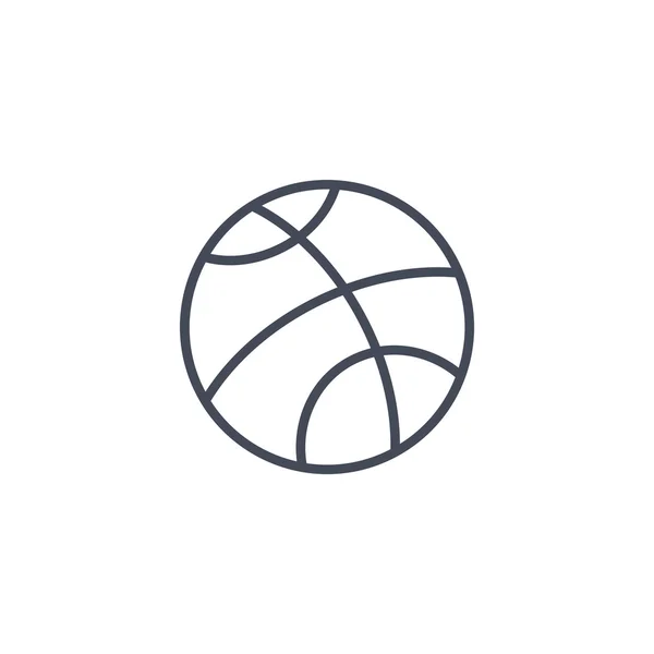 Basketbal web pictogram — Stockvector