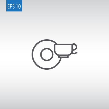 Bir fincan çay ikonu