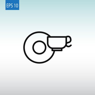 Bir fincan çay ikonu