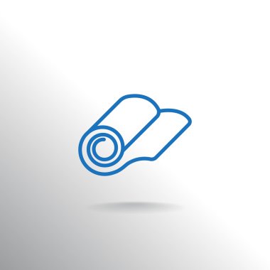 rulo duvar kağıdı simgesinin