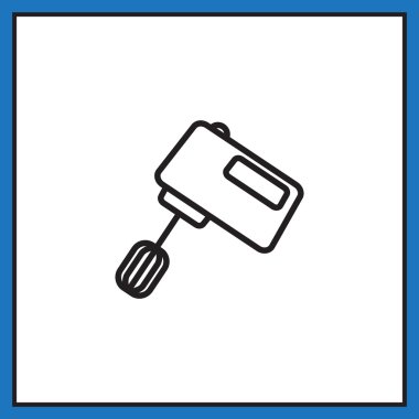 Mutfak karıştırıcı simgesi