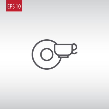 Bir fincan çay ikonu