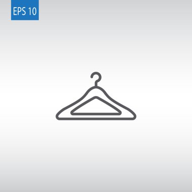 Askı elbise simgesi