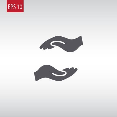 Yardım eller simgesini