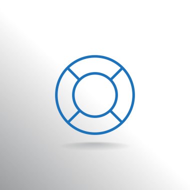 Lifebuoy. Kauçuk halka simgesi