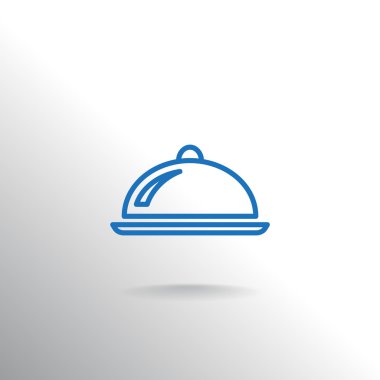 Restoran cloche simgesi