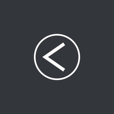 önceki, geri ok simgesi