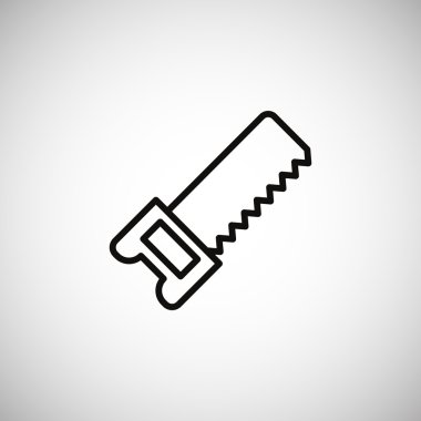 demir testeresi aracı simgesini