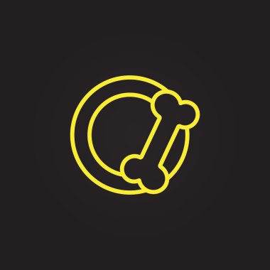 kase için gıda hayvan simgesi