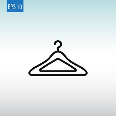 Askı elbise simgesi