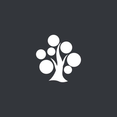 soyut ağaç simgesi