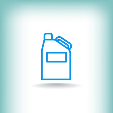 Bidon benzin simgesi