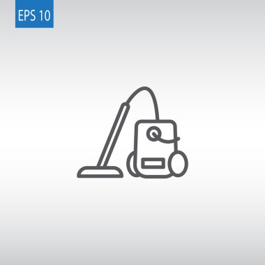 Ev elektrik süpürgesi simgesi